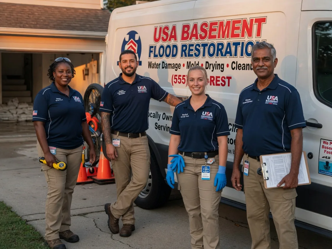 Basement Flood Cleanup company in Vergas, MN